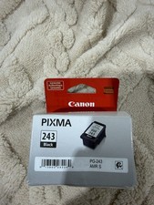 Genuine Canon PG-243 Black Ink Cartridge OEM PIXMA Brand New Sealed