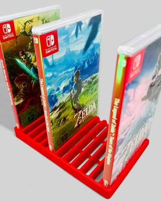 Spielehalter für Nintendo Switch Games Box Halter für Switch 2 Spiele #034