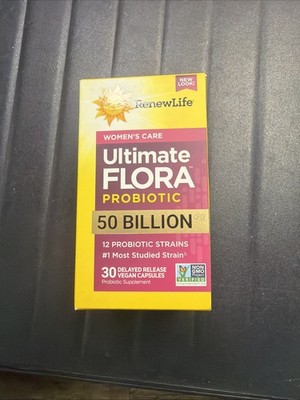 Renew Life Ultimate Flora Women's Vaginal Probiotic - 30 Capsules