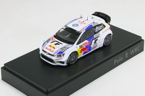 Spark 1/43 VW Polo R WRC #7 Lettonia 2013 Modellino Auto Edizione Limitata Nuovo - Immagine 2 di 2