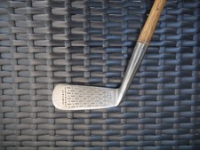 Antique Vintage Wood Shaft Kroydon Fancy Face Putter