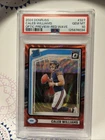 2024 Panini Donruss - Rated Rookie Caleb Williams Optic Preview Red Wave Prizm