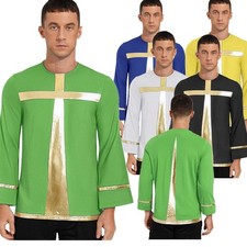 Mens Tank Top Spiritual Shirt Cultural Gatherings Pullover Loose Dancewear