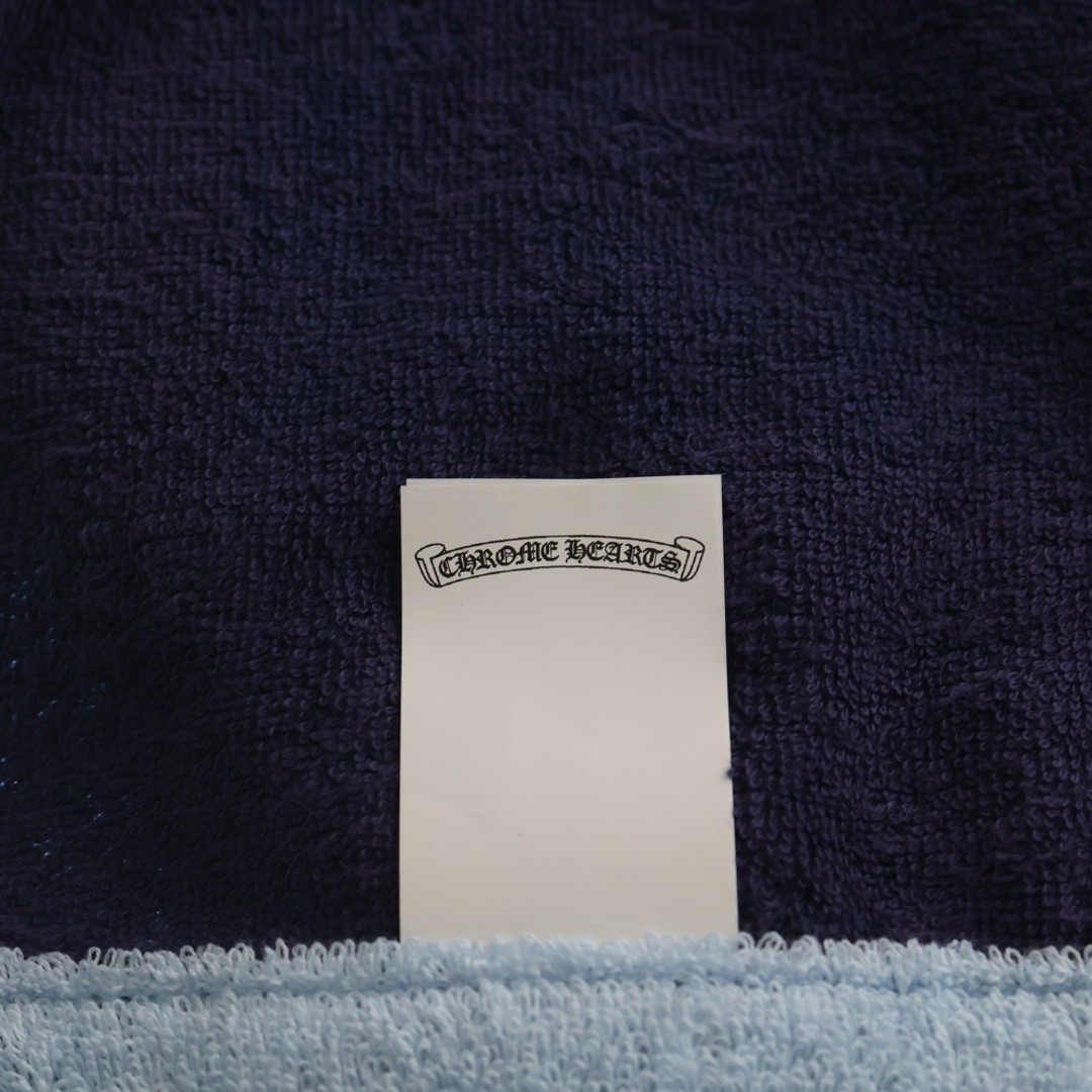 CHROME HEARTS CH Plus Jacquard Beach Towel Bath Blanket Blue Used 0b27a4428a5578 thumbnail 4