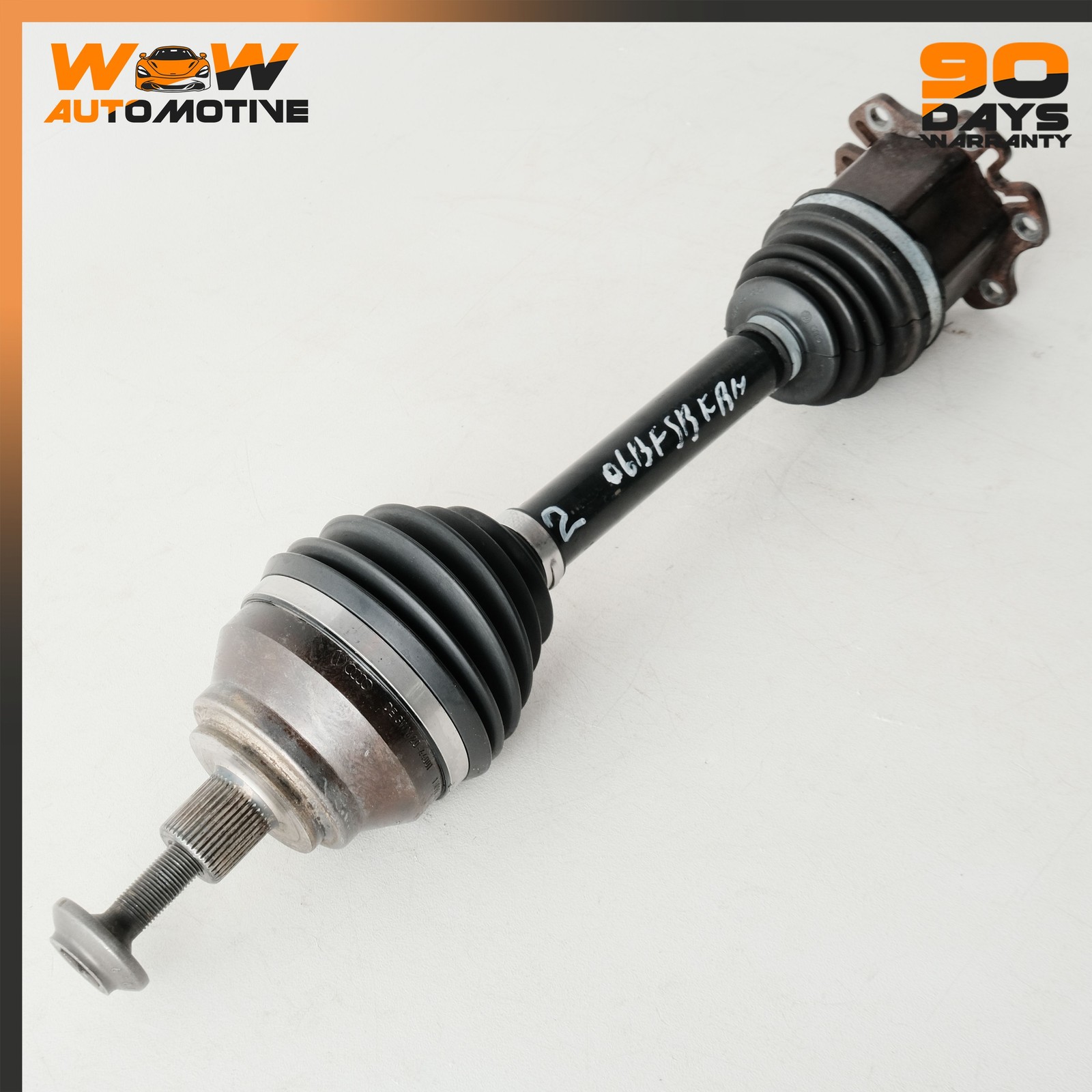 04-13 BENTLEY CONTINENTAL FLYING SPUR GTC GT FRONT RIGHT CV AXLE SHAFT OEM