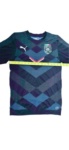 Camiseta Italia Puma Stadium Entrenamiento Prepartido 2015/16 Fútbol Talla S Azul - Imagen 6 de 8
