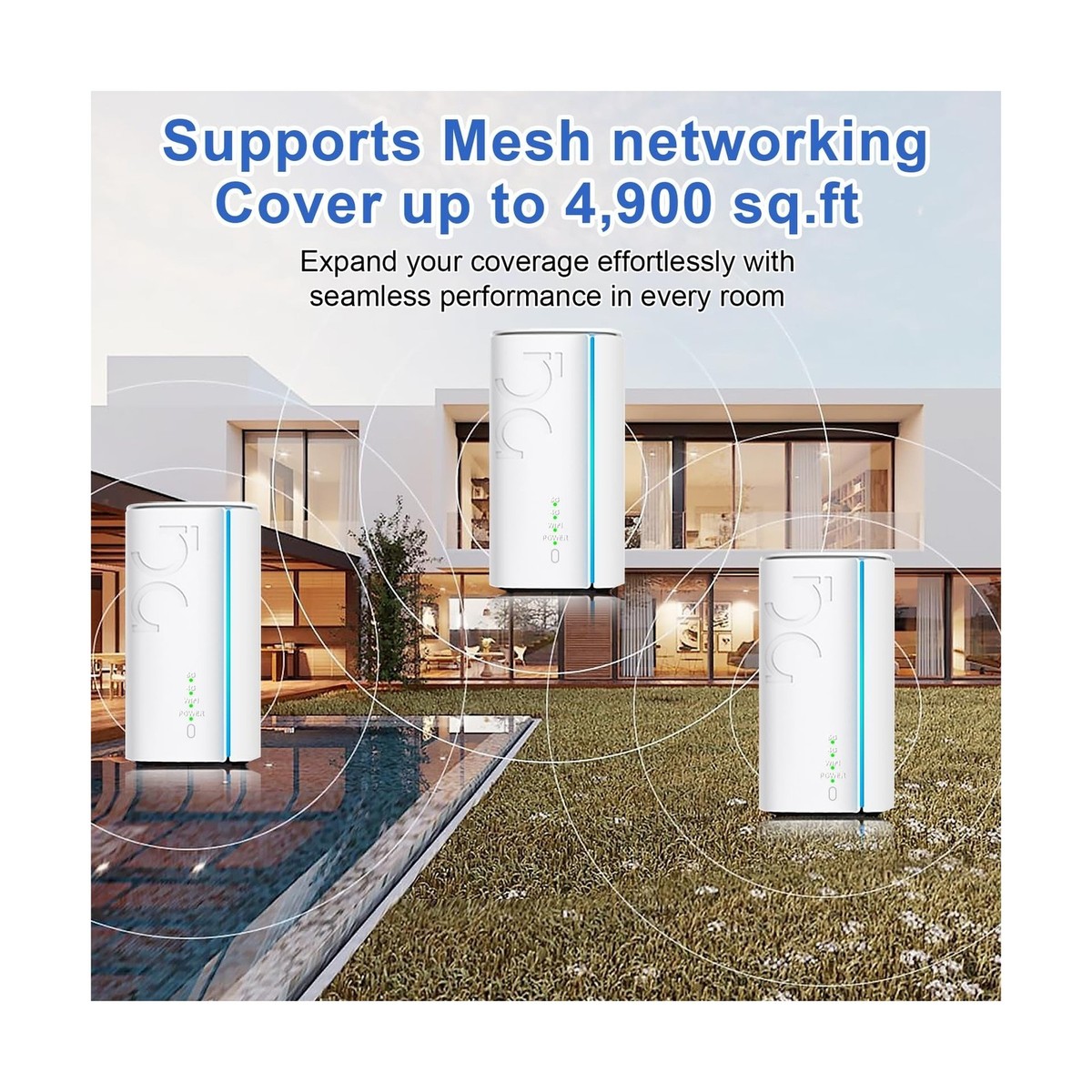 Router Wifi 6, Router 5G Cpe, Cu 8 Antene, Router Inteligent Pentru Internet De Mare Viteza, 1000 Mbps, Cu Slot Pentru Cartela Sim, Plug And Play, Pentru Case Mari, Birouri, Camping