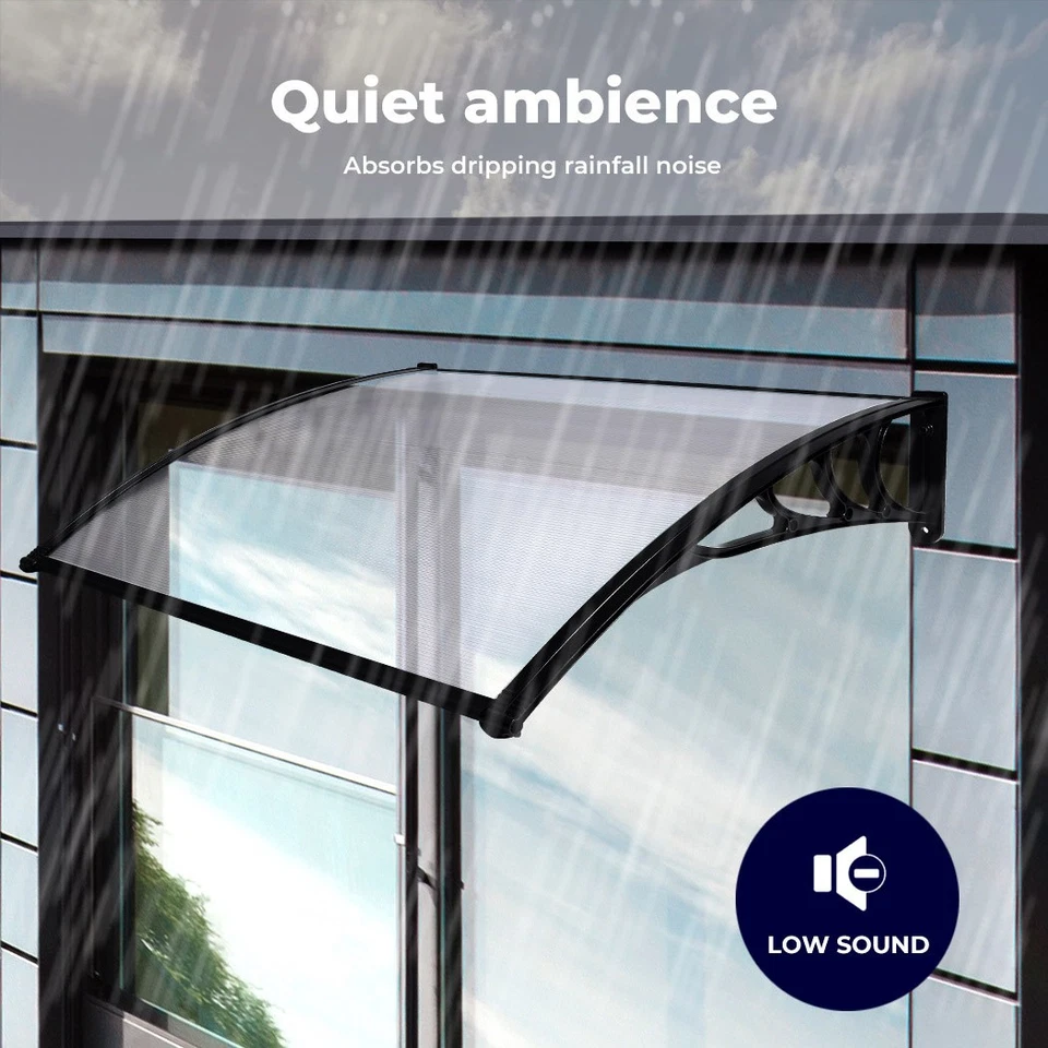 Mountview Window Door Awning Outdoor Canopy UV Patio Rain Cover DIY 1m X 1.2m - image 4 of 4