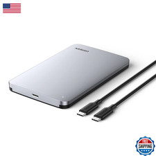 Ugreen Usb C Hard Drive Enclosure For 2.5 Sata Ssd Hdd - Aluminum Usb C To Sata