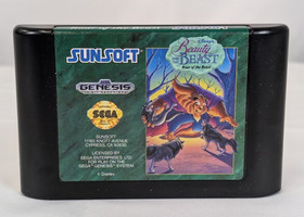 Beauty and the Beast Roar of the Beast & Bells Quest Bundle (Sega Genesis 1993)