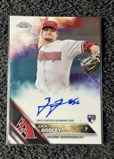 Zack Godley Topps Chrome Rookie Auto RC – Certified Autograph Diamondbacks