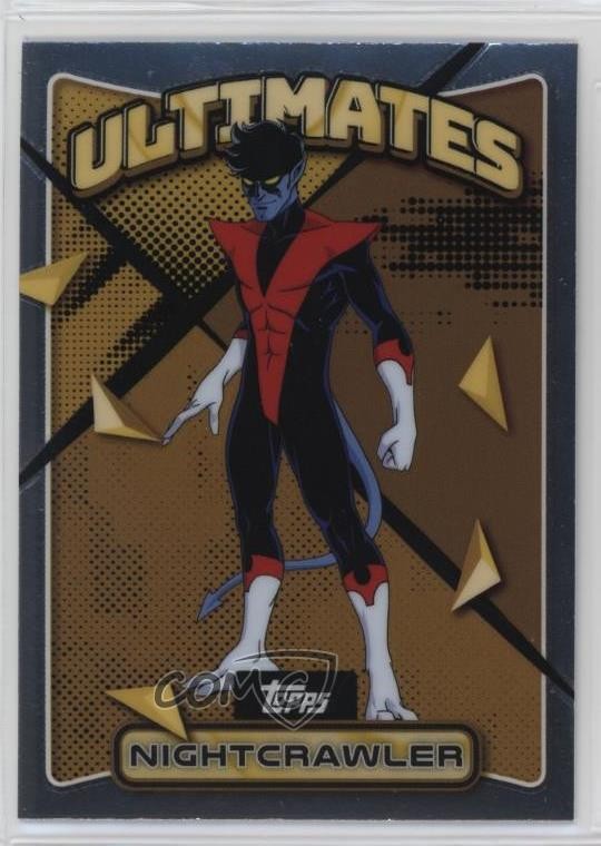2025 Topps Finest X-Men '97 Rare Gold Nightcrawler #77 1i3m