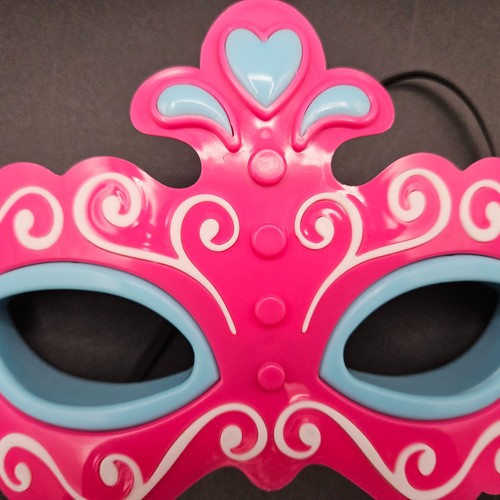 Light Up Princess Mask for Kids Halloween Pink Blue Masquerade Tested VIDEO - Picture 3 of 6