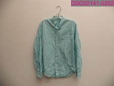 Men's Long Sleeve Button Down Casual Light Blue Shirt Style 92073 SP16. Medium