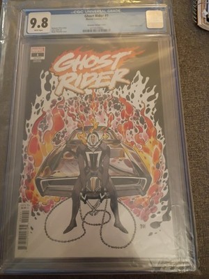 GHOST RIDER #1 - CGC 9.8 ! PEACH MOMOKO VARIANT COVER!