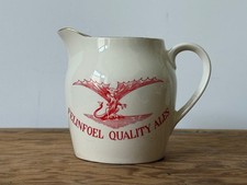 Felinfoel Quality Ales Ceramic Water Jug Cream Pub Bar Decor Wade PDM England