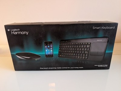 Logitech Harmony Smart Keyboard & Hub - Black - Gently used