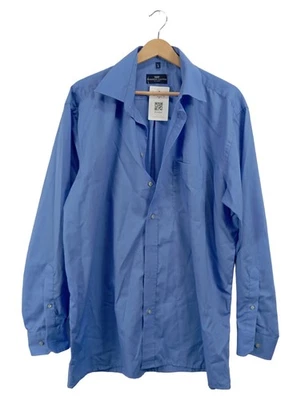 Lorenzo Calvino Chemise Homme Bleu Business (EU 42, INT L) - Photo 1/3