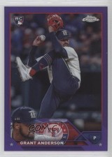 2023 Topps Chrome Update Purple Refractor 225/250 Grant Anderson #USC161 0b3