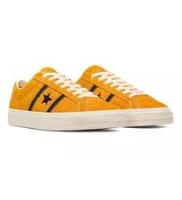 Men Converse One Star Academy Pro Suede Sunflower Gold/Black/Egret A06425C
