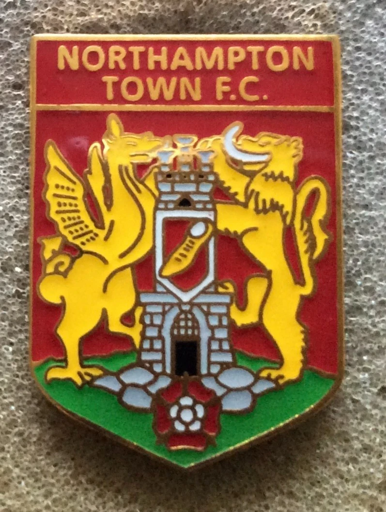 Pin's Broche Northampton Town FC - Ancien Badge émaillé (Angleterre)