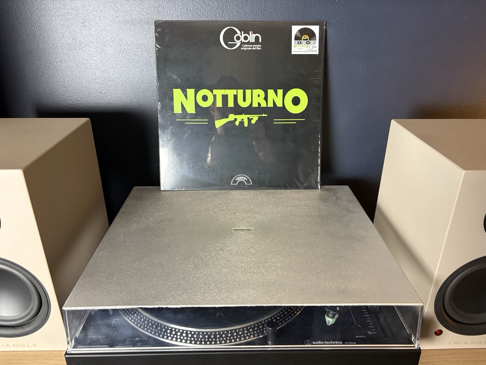 Goblin ‎Notturno OST Acid Green Vinyl RSD 2017 Ltd 500 Copies Ex/NM