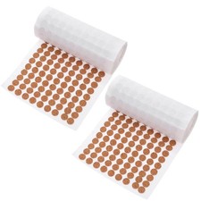 2000 Pcs Self Adhesive Cork Pads Cabinet Door Bumpers Furniture Noise Reducers