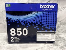 Brother Genuine TN850 2PK Black Toner Cartridges