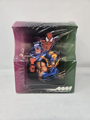 1996 Marvel Motion Cards 18 Sealed Blister Rack Packs Box Fleer