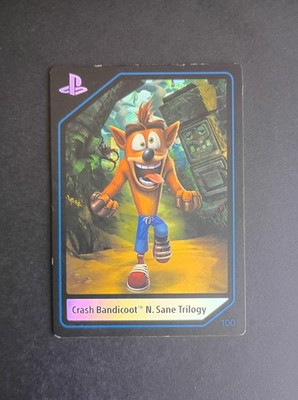 PlayStation Experience PSX 2017 - Crash Bandicoot Card RARE