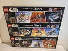 LEGO Star Wars Microfighters Super Pack 3 in 1 (x3) 66533 66534 66542 New Sealed