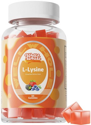 L-Lysine Gummies 1000mg - L-Lysine Supplements for Kids and Adults - Lip and ...