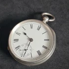 Antique Solid Silver Gents Waltham Mass Pocket Watch 1888 W/O Ref4401