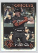 2024 Topps Chrome Logofractor Edition Heston Kjerstad #142 0wq4