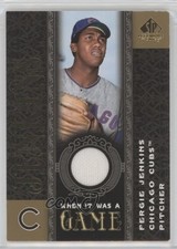 2007 SP Legendary Cuts When It Was A Game Fergie Jenkins #WG-FJ HOF 1o3