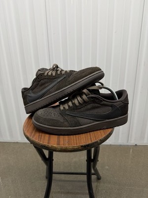 Nike Air Jordan 1 Low Travis Scott Velvet Brown Mocha Size 8.5
