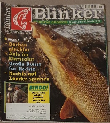 Angelzeitschrift Blinker Ausgabe vom September 1997