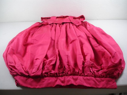 Damen Gr. XS Vintage 60er Jahre Suzy Perette New York Fuschia Pink Bubble Kleid Plissee - Bild 14 von 15