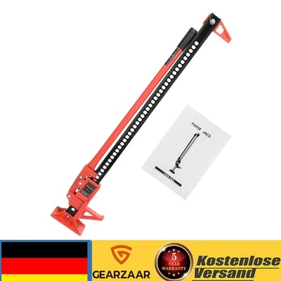 Farm Jack Wagenheber 3000kg Offroad 120cm 48" Geländewagen Stockwinde ATV Heber - Bild 1 von 4