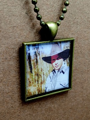 Garth Brooks Country Music Album Cover Pendant Fashion Necklace