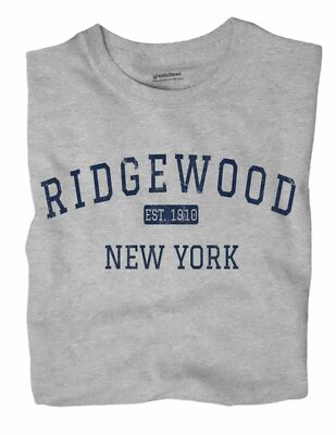 Ridgewood New York NY T-Shirt Niagara County EST