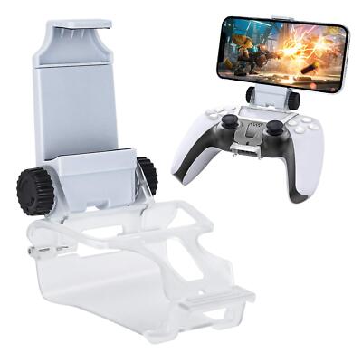 PS5 Controller Phone Mount Clip Clip-Halterung für Gamepad PS5 DualSense Weiß
