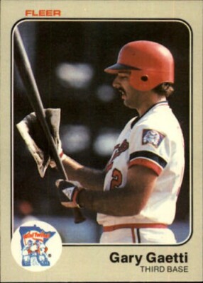 A6552 1983 Fleer Baseballkarten 498-660 + Inserts - Pick 1 - Ungraded
