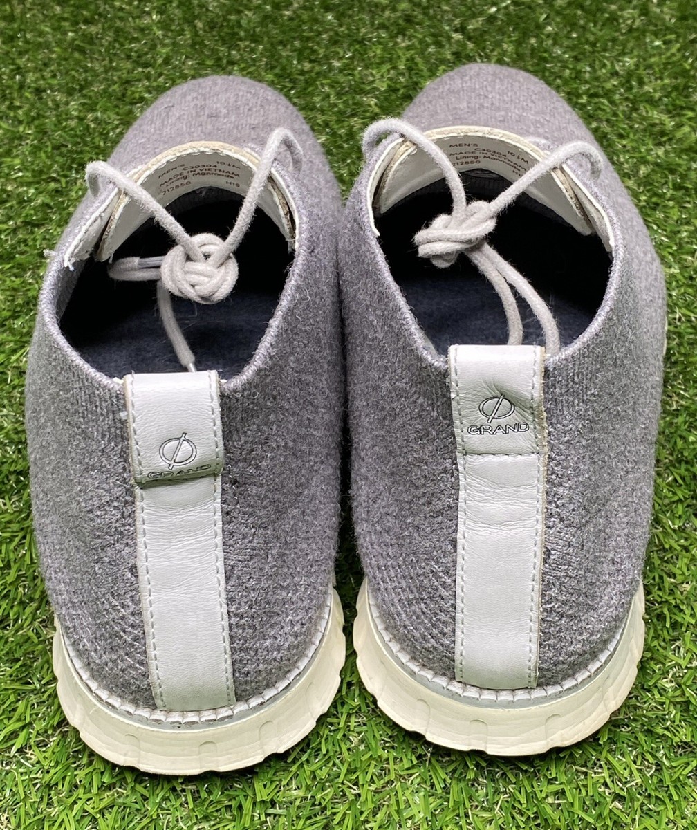 Cole Haan ZeroGrand Chukka Stitchlite Wool Grey Ivory Magnet 