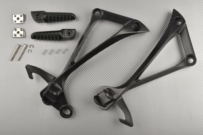 Repose-pieds arriere moto passager Kawasaki ZX10R ZX-10R 2014 2015