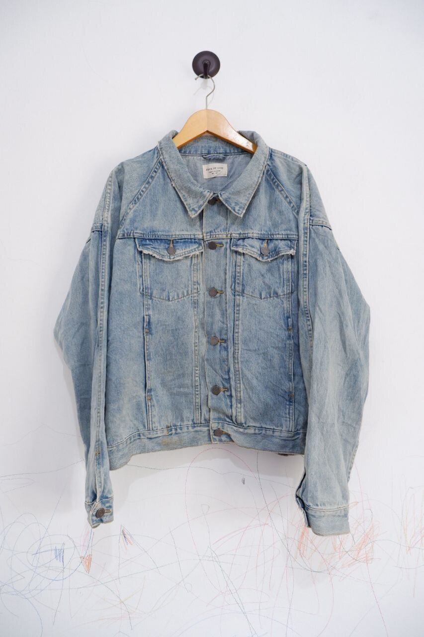 fear of god 4th collection denim jaket | mezcla.in