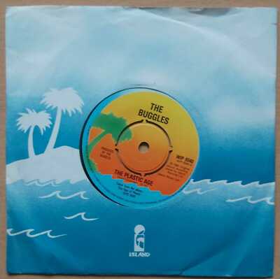 THE BUGGLES - THE PLASTIC AGE  - VINYL 7'' RECORD
