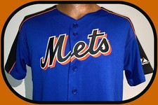 NEW YORK METS MAJESTIC STITCHED REPLICA JERSEY YOUTH XLARGE FREE SHIPPING