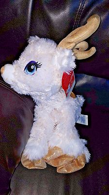 Build A Bear Golden Glisten 2016 Christmas Reindeer Unstuffed