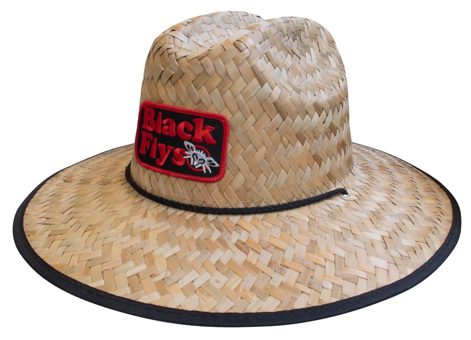 Nuevo Black Flys Pardy Tiempo Sombrero de Paja Limited Liberación Edición